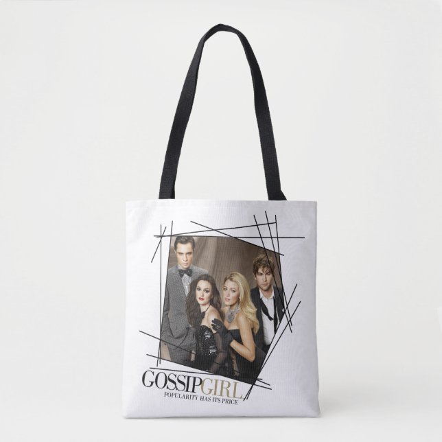 Gossip Girl Glamor Group Graphic Tote Bag (Front)