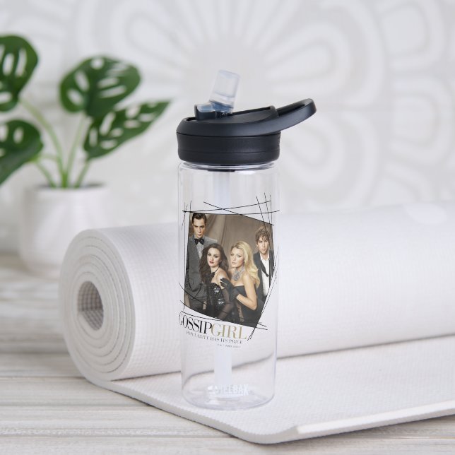 Gossip Girl Glamor Group Graphic Water Bottle (Yoga)
