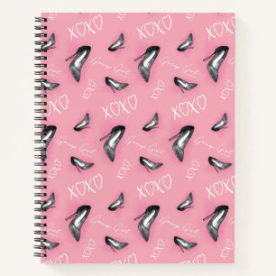 Gossip Girl High Heels Pattern Notebook