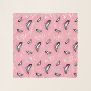 Gossip Girl High Heels Pattern Scarf