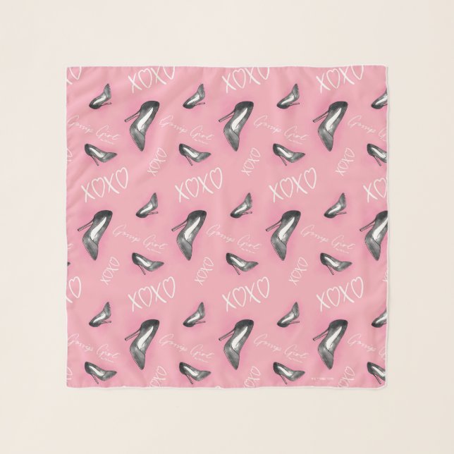 Gossip Girl High Heels Pattern Scarf (Front)