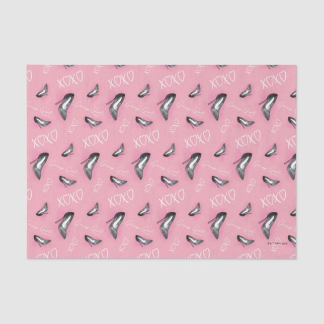Gossip Girl High Heels Pattern Tissue Paper (Front)