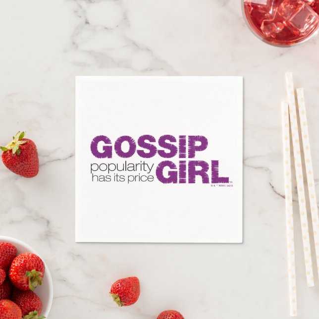 Gossip Girl - Popularity Has Its Price Napkins (Insitu)