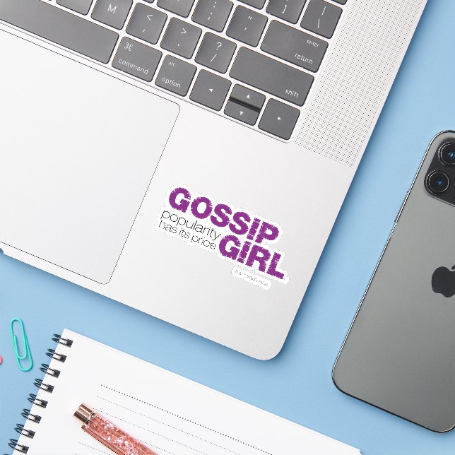 Gossip Girl - Popularity Has Its Price Sticker (Laptop w/ iPhone)