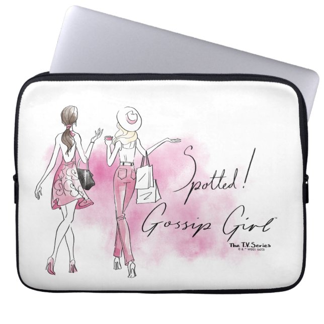 Gossip Girl - Spotted! Laptop Sleeve (Front)