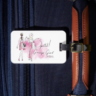 Gossip Girl - Spotted! Luggage Tag