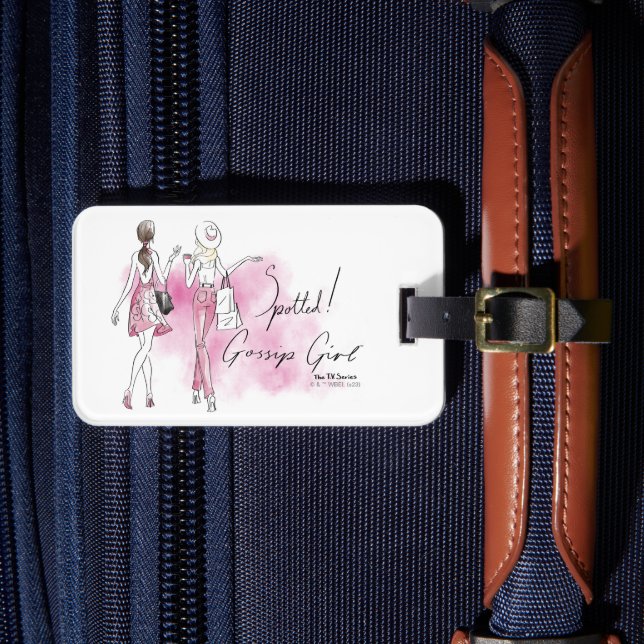 Gossip Girl - Spotted! Luggage Tag (Front Insitu 4)
