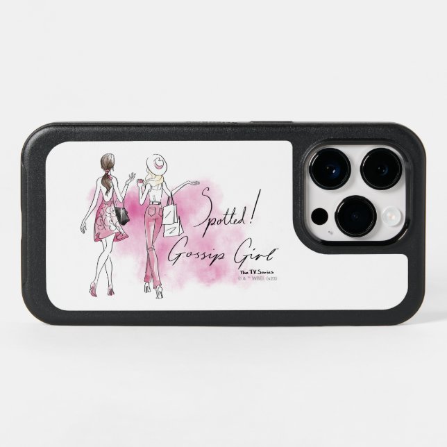 Gossip Girl - Spotted! Otterbox iPhone Case (Back Horizontal)