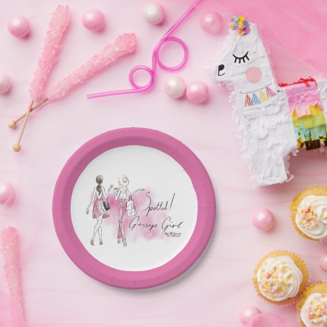 Gossip Girl - Spotted! Paper Plates (Party)