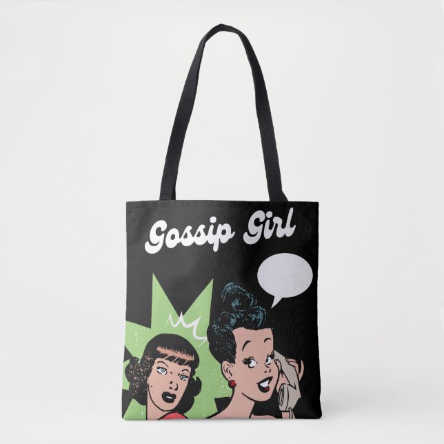 gossip girl tote bag (Front)