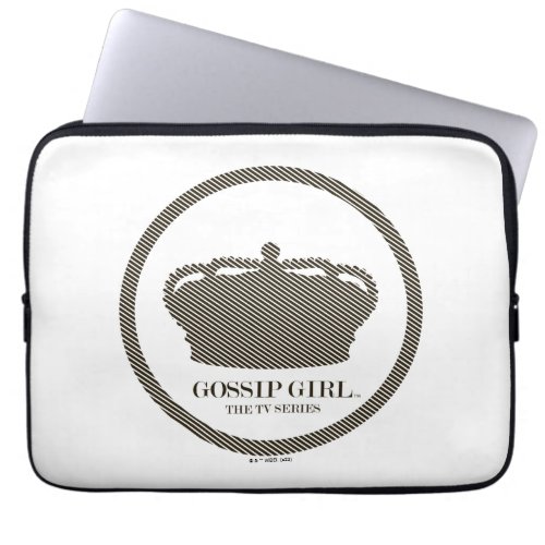 Gossip Girl TV Series Crown Icon Laptop Sleeve