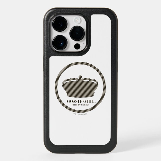 Gossip Girl TV Series Crown Icon Otterbox iPhone Case (Back)