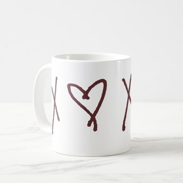 Gossip Girl X♥X♥ Icon Coffee Mug (Front Left)