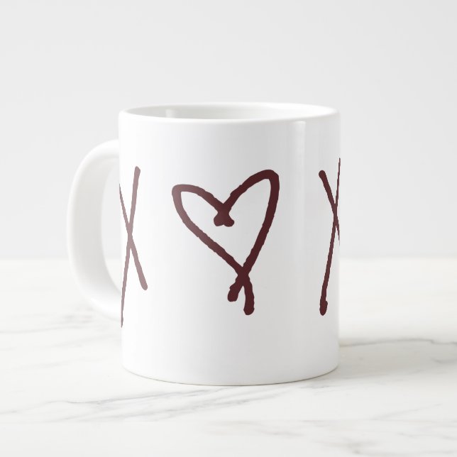 Gossip Girl X♥X♥ Icon Giant Coffee Mug (Front Left)