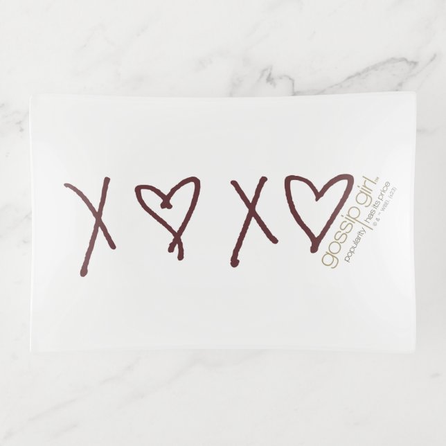 Gossip Girl X♥X♥ Icon Trinket Tray (Front)