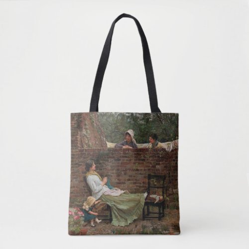 Gossip _ John William Waterhouse Tote Bag