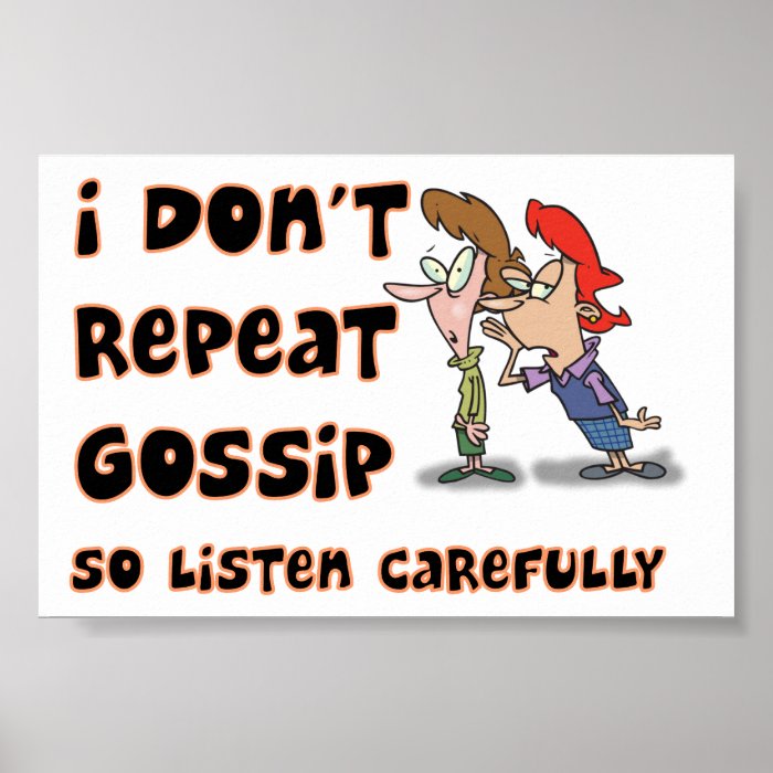 Gossip Print