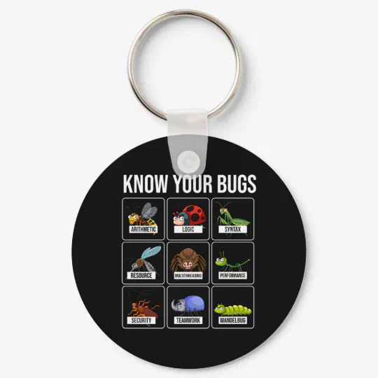 Got A New Error Progress Programmer Coding Keychain