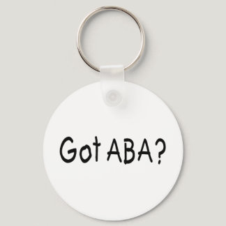 Got ABA Autism Keychain