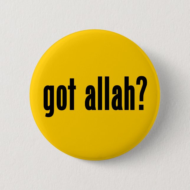 got allah? button (Front)