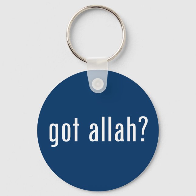 got allah? keychain (Front)