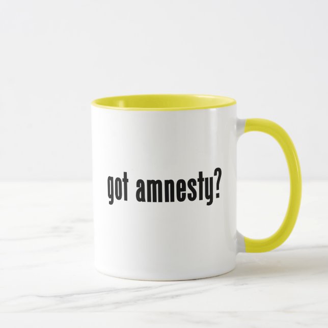 got amnesty? mug (Right)