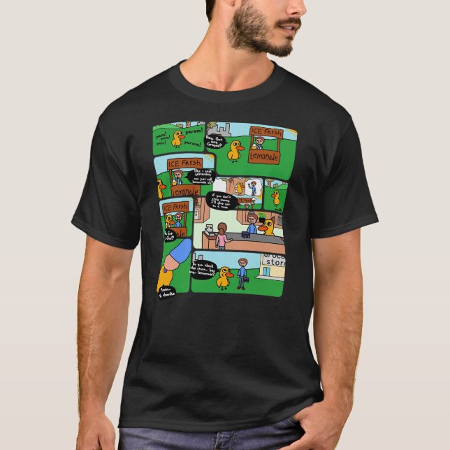 Got Any Grapes - The Duck Song T-Shirt (Front)