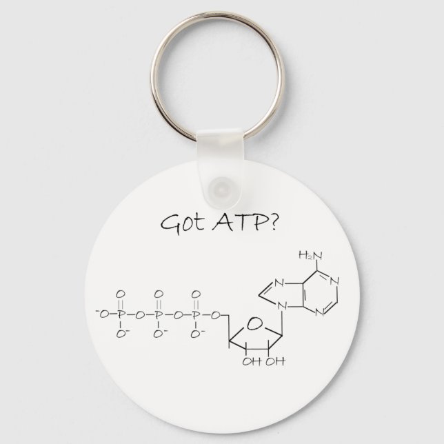 Got ATP? Keychain (Front)