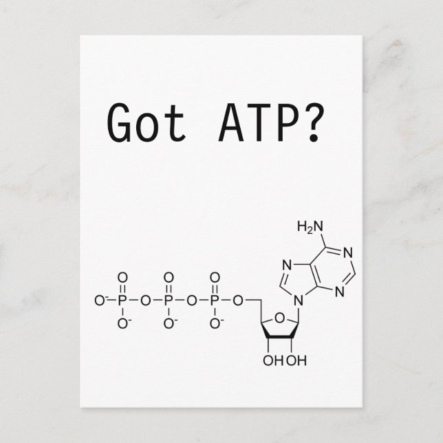 Got ATP? Postcard (Front)