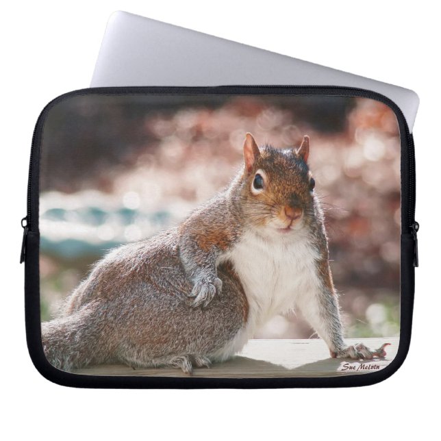 Got Attitude? Squirrel Laptop Sleeve (Front)
