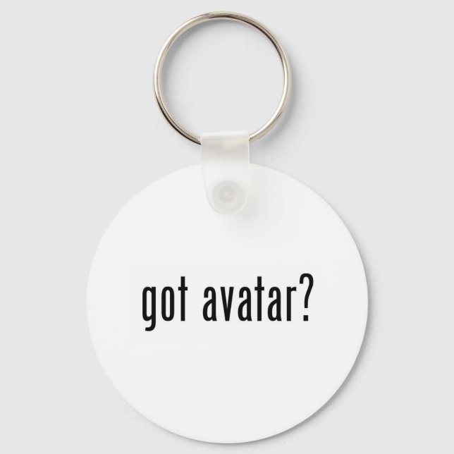 got avatar? keychain (Front)