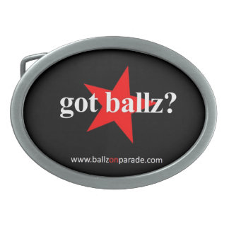 Got Ballz? Belt Buckle