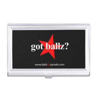 Got Ballz? Business Card Holder