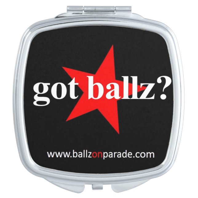 Got Ballz? Compact Mirror (Front)