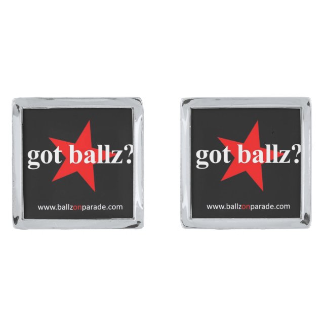 Got Ballz? Cufflinks (Front)