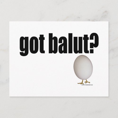 Got Balut Postcard