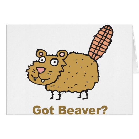 Got Beaver Cards (Front Horizontal)