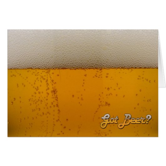 Got Beer? Cards (Front Horizontal)