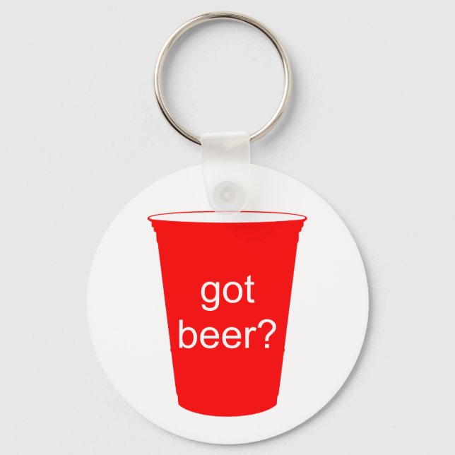 got beer? keychain (Front)
