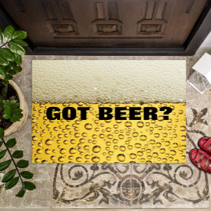 Got Beer Man Cave Decor Doormat