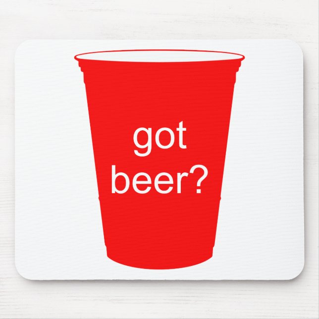 got beer? mouse pad (Front)