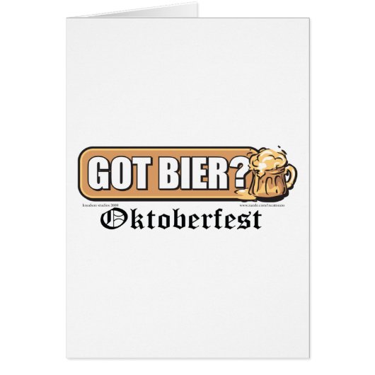 Got Bier - Cards (Front)