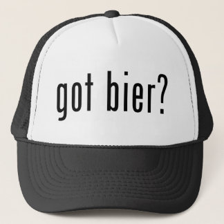 got bier? trucker hat