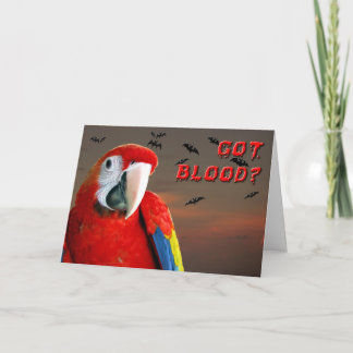Got Blood? Card