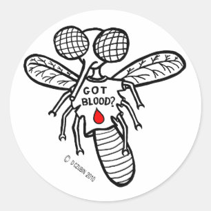 Got Blood? Classic Round Sticker