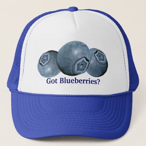 Got Blueberries Trucker Hat