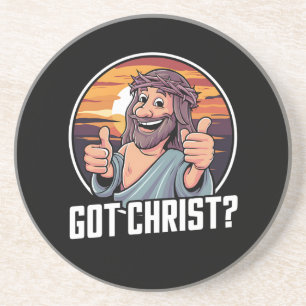 Got Buddy a Christ Christmas Jesus Religious Coaster