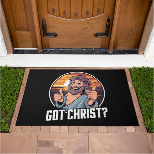 Got Buddy a Christ Christmas Jesus Religious Doormat