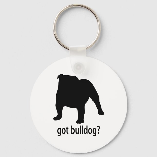 Got Bulldog Keychain (Front)