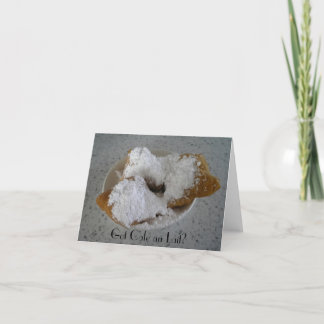 Got Cafe au Lait note card